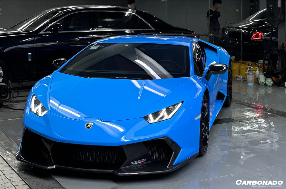 2015-2025 Lamborghini Huracan LP610 & LP580 & EVO & Tecnica VRS Style Front Bumper