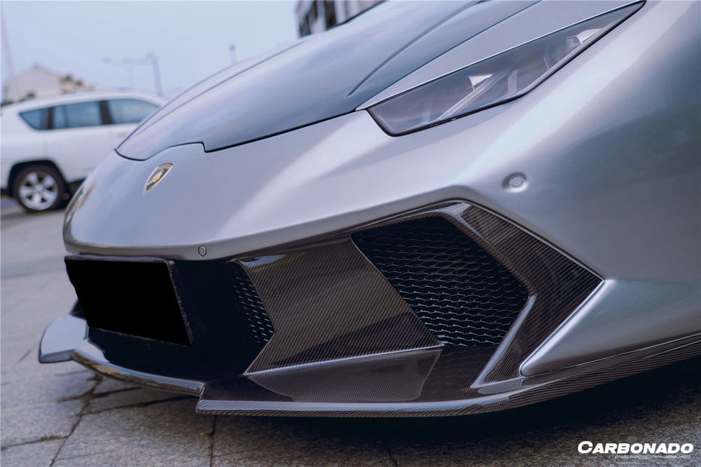 2015-2025 Lamborghini Huracan LP610 & LP580 & EVO & Tecnica VRS Style Front Bumper
