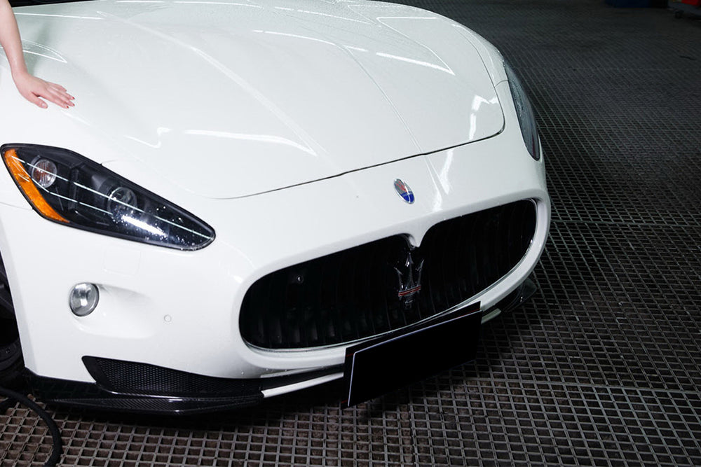 2008-2011 Maserati GranTurismo & GranTurismo S Carbon Fiber Front Lip Splitter