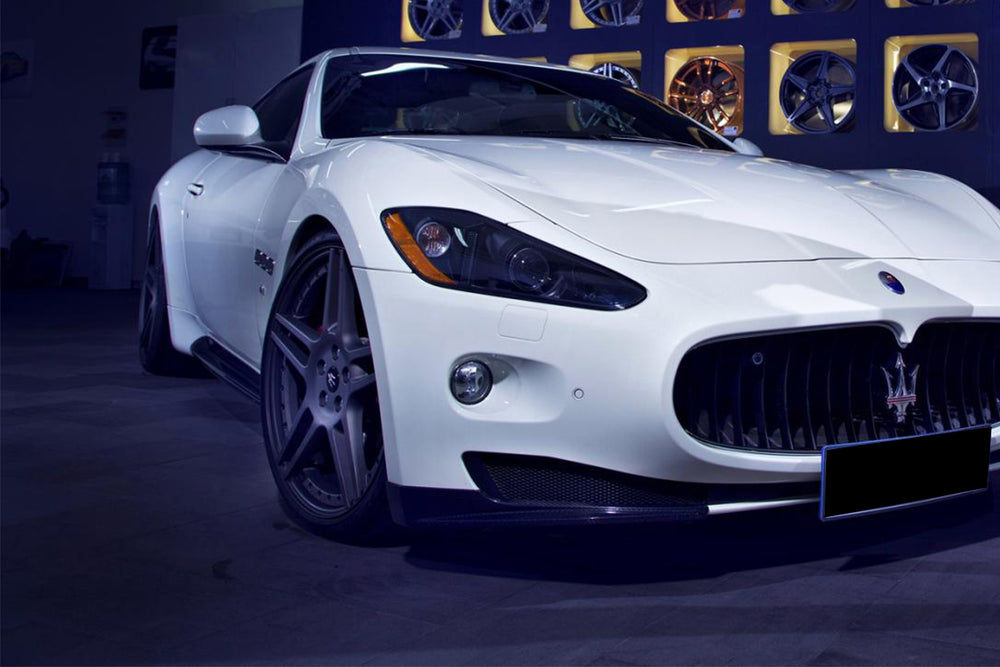 2008-2011 Maserati GranTurismo & GranTurismo S Carbon Fiber Front Lip Splitter