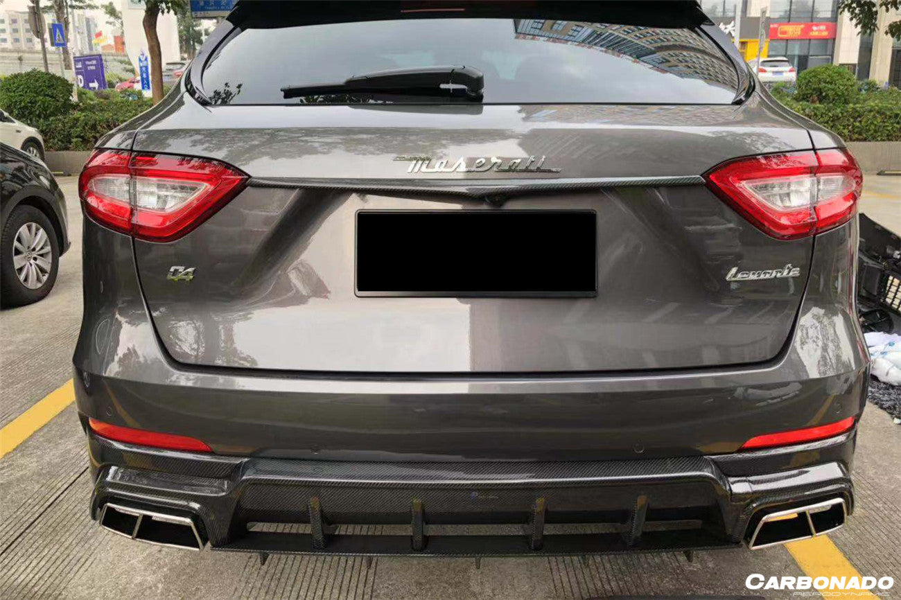 Maserati Levant Rear 2017-2022 Maserati Levante Modena GT OD Style Rear Diffuser Lip (NO ...