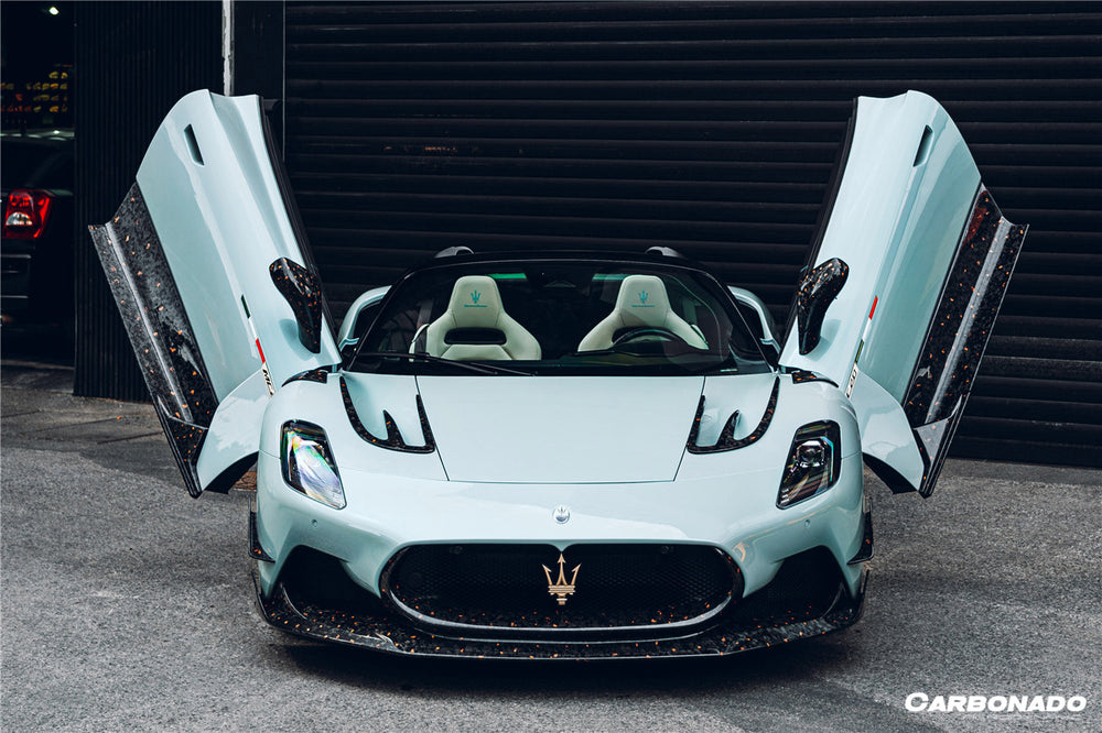 2020-UP Maserati MC20 SVD Style Dry Carbon Fiber Front Fender Patch