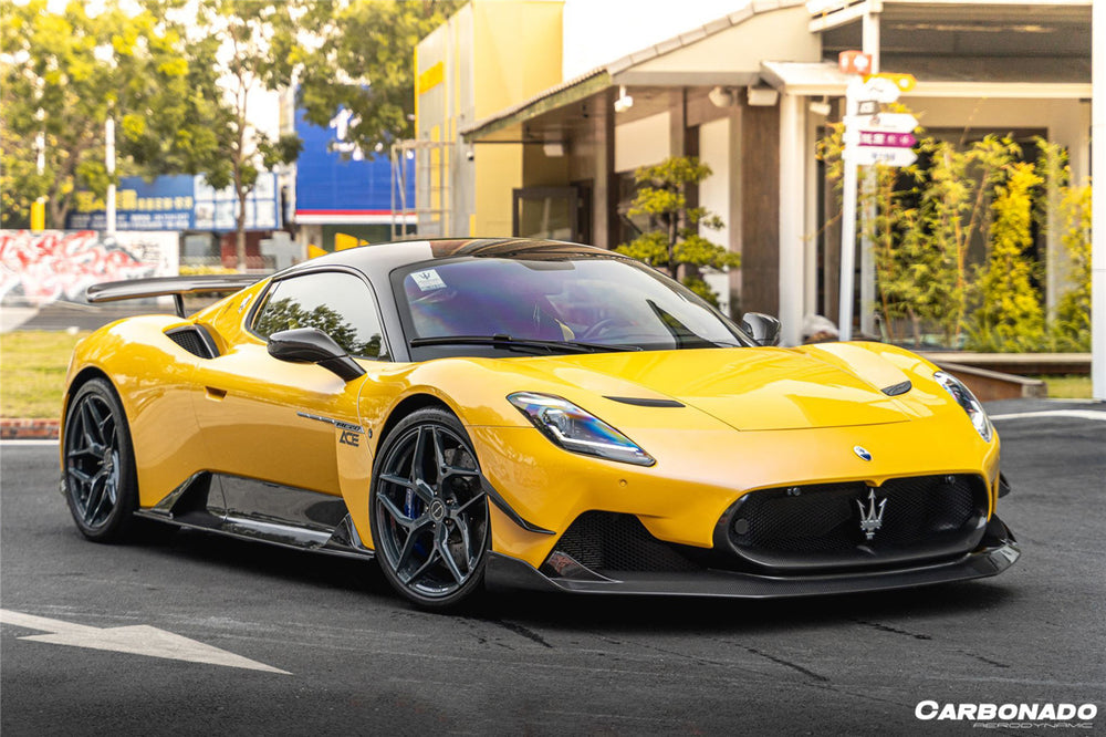 2020-2024 Maserati MC20 NVT Style Dry Carbon Fiber Fender Vents