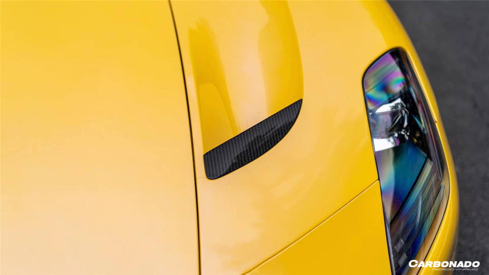 2020-2024 Maserati MC20 NVT Style Dry Carbon Fiber Fender Vents