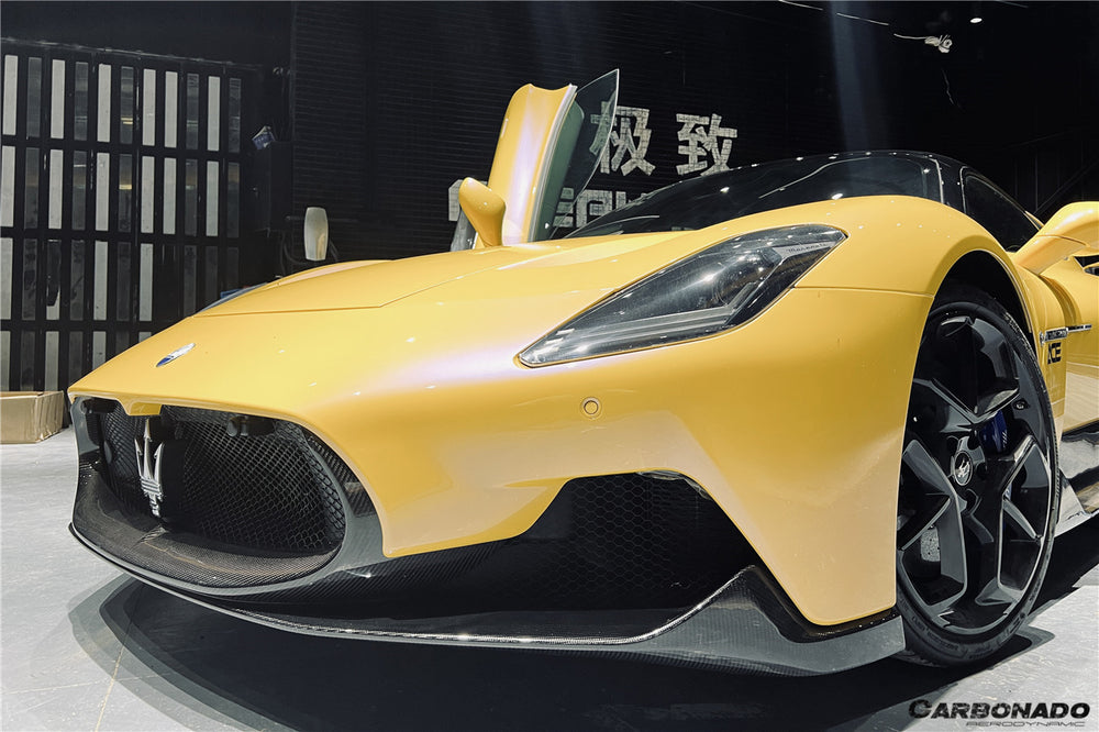 Faldón delantero de fibra de carbono seco OE Maserati MC20 2020-UP