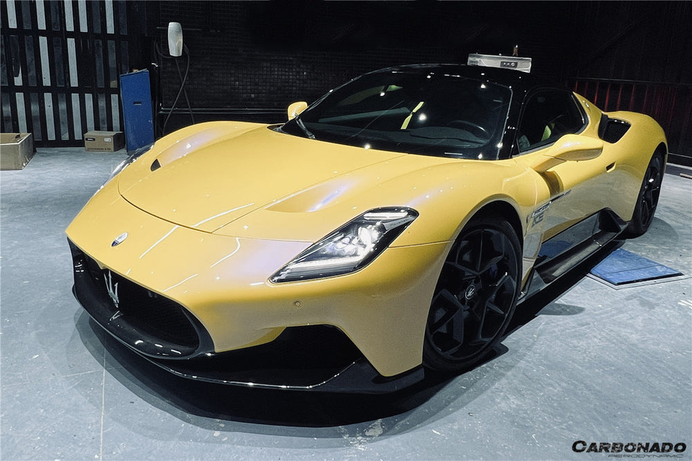 Faldón delantero de fibra de carbono seco OE Maserati MC20 2020-UP