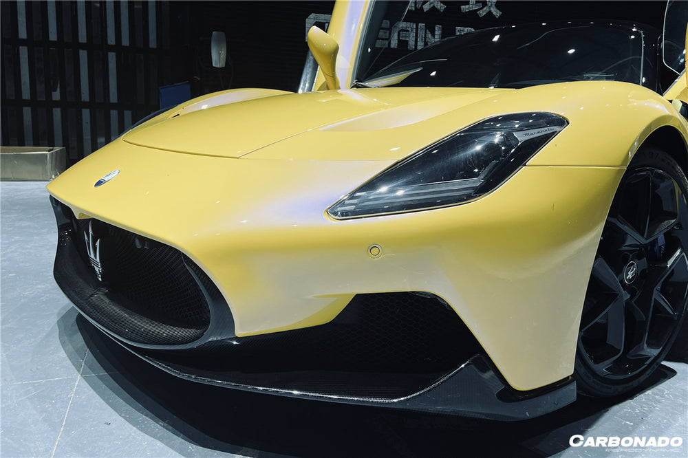 Faldón delantero de fibra de carbono seco OE Maserati MC20 2020-UP