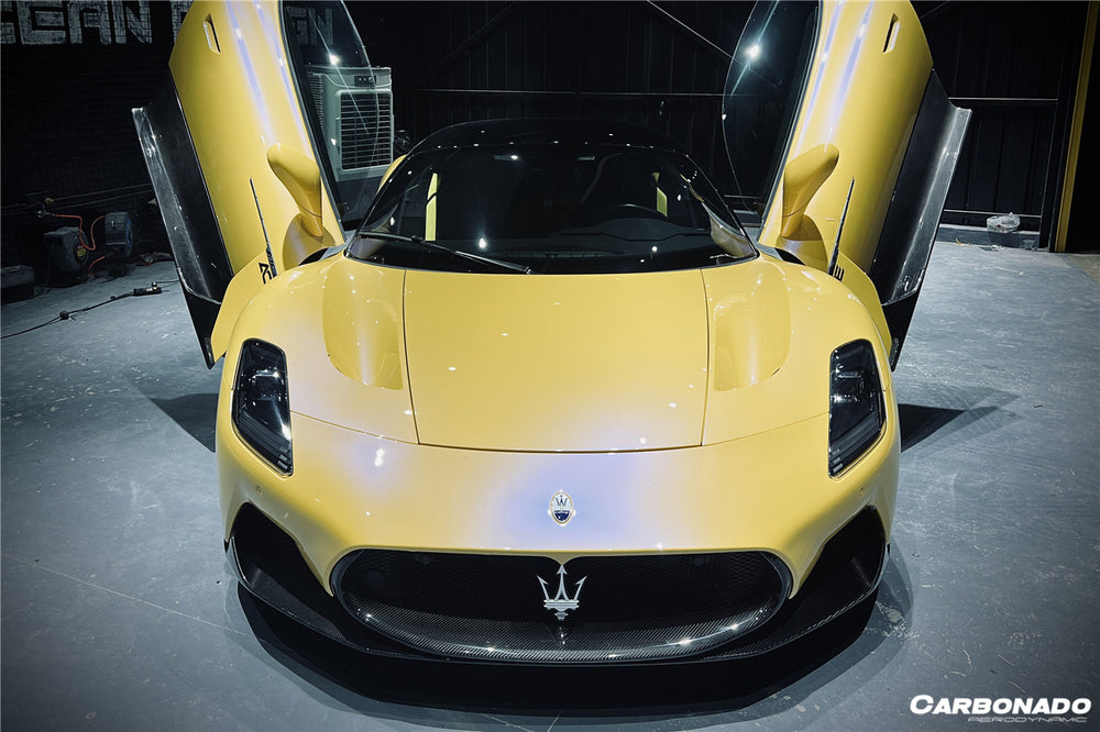 Faldón delantero de fibra de carbono seco OE Maserati MC20 2020-UP