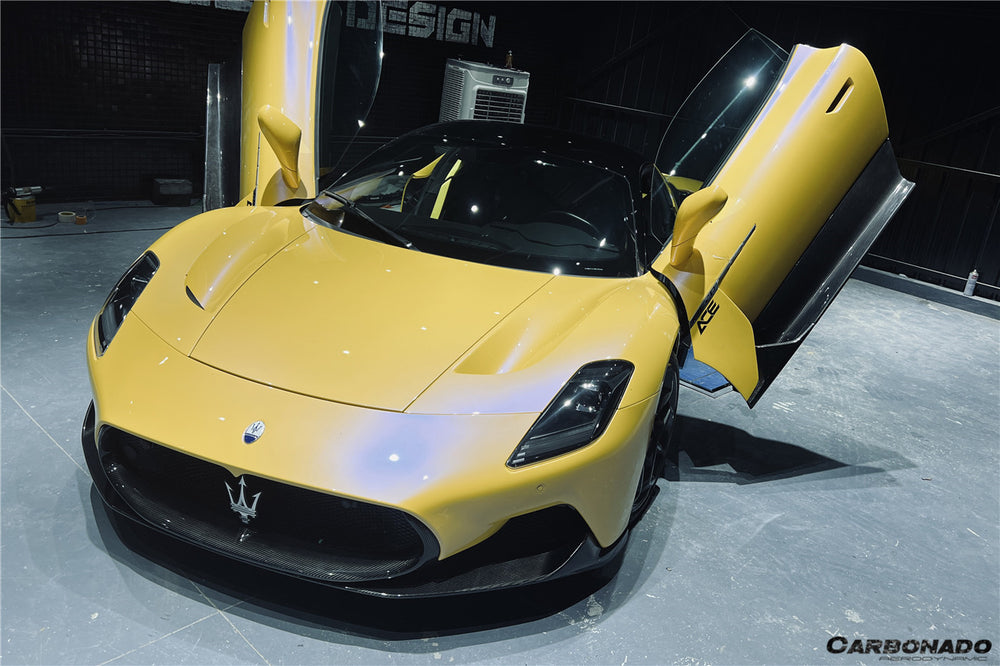 Faldón delantero de fibra de carbono seco OE Maserati MC20 2020-UP