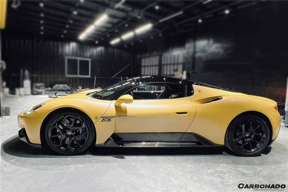 2020-UP Maserati MC20 OE Dry Carbon Fiber Side Skirts