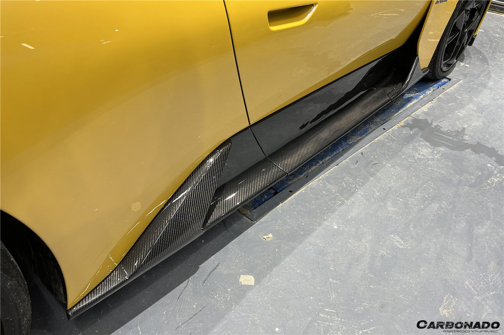 2020-UP Maserati MC20 OE Dry Carbon Fiber Side Skirts