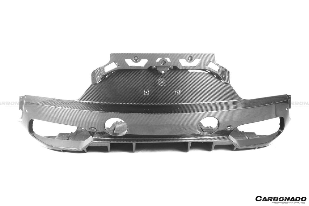 2020-UP Maserati MC20 OE Dry Carbon Fiber Rear Lip Diffuser