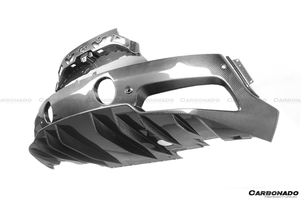 2020-UP Maserati MC20 OE Dry Carbon Fiber Rear Lip Diffuser