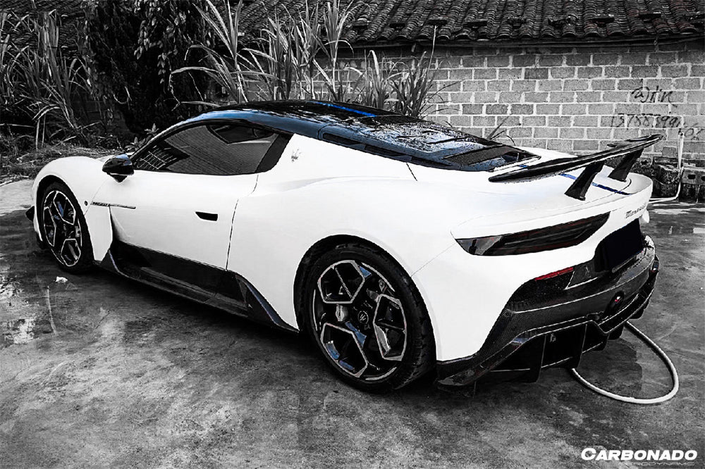2020-UP Maserati MC20 SVD Style Dry Carbon Fiber GT Wing