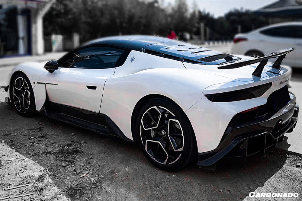 2020-UP Maserati MC20 SVD Style Dry Carbon Fiber GT Wing