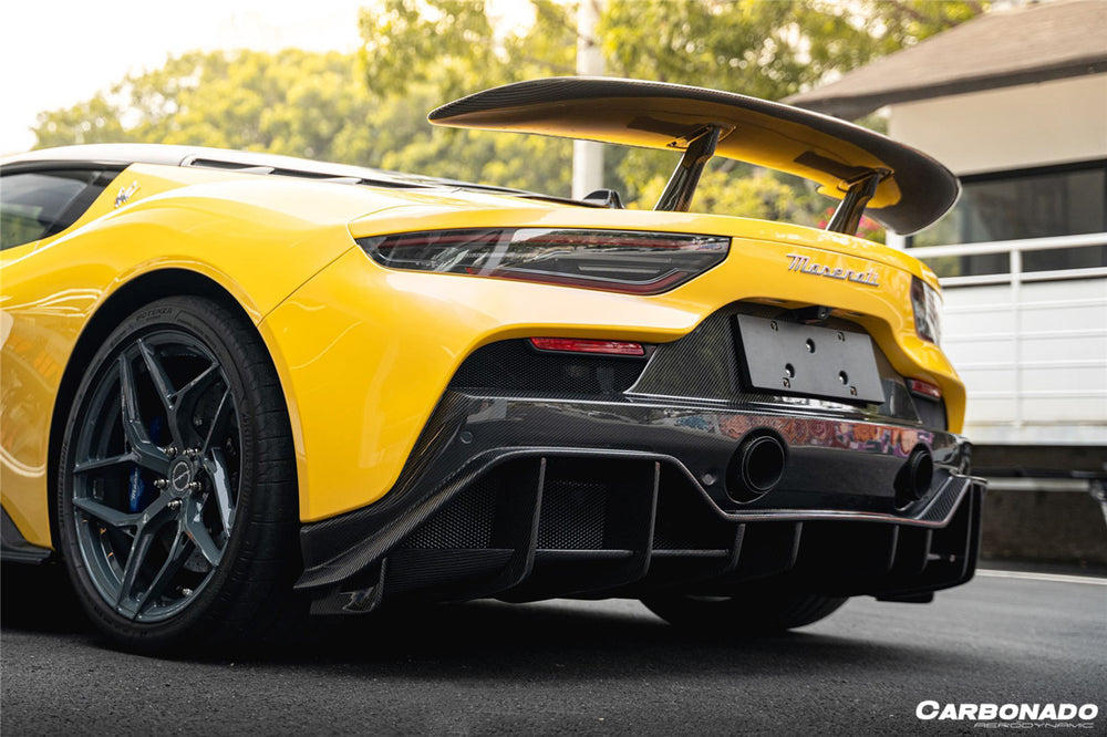 2020-UP Maserati MC20 SVD Style Dry Carbon Fiber GT Wing