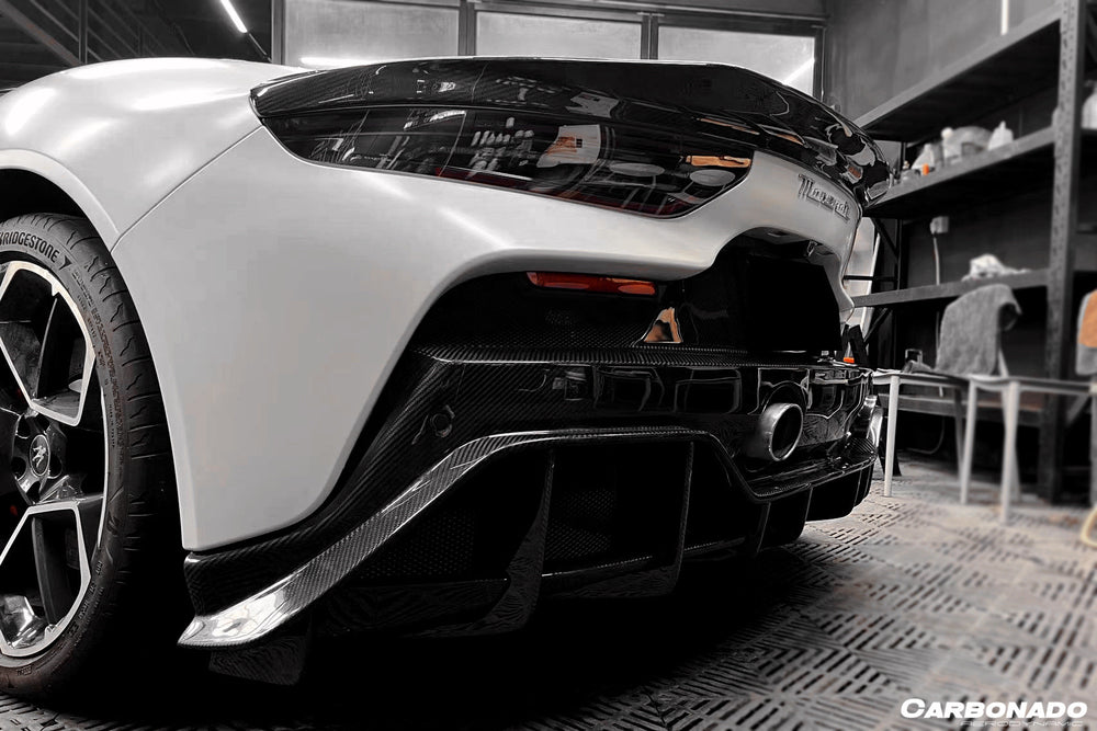 2020-2024 Maserati MC20 SVD Style Dry Carbon Fiber Rear Ducktail Spoiler