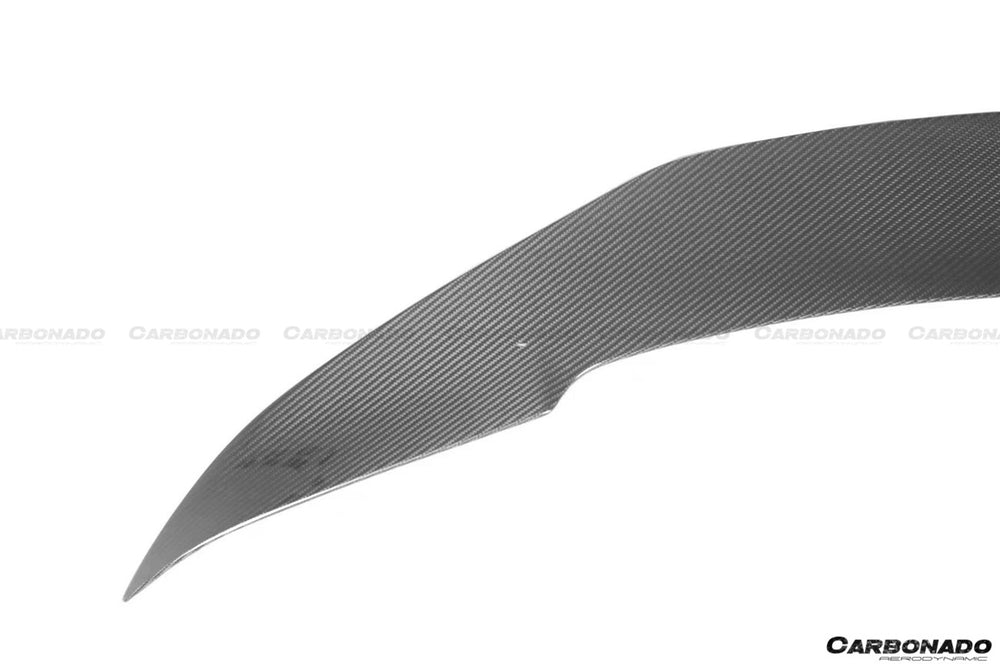2020-2024 Maserati MC20 SVD Style Dry Carbon Fiber Rear Ducktail Spoiler