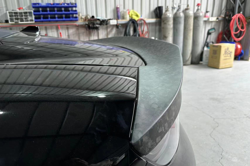 2020-2024 Maserati MC20 SVD Style Dry Carbon Fiber Rear Ducktail Spoiler