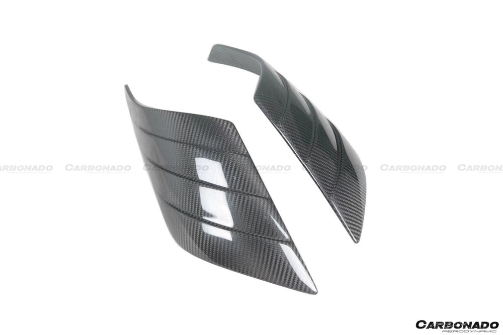 2020-UP Maserati MC20 SVD Style Dry Carbon Fiber Front Fender Patch
