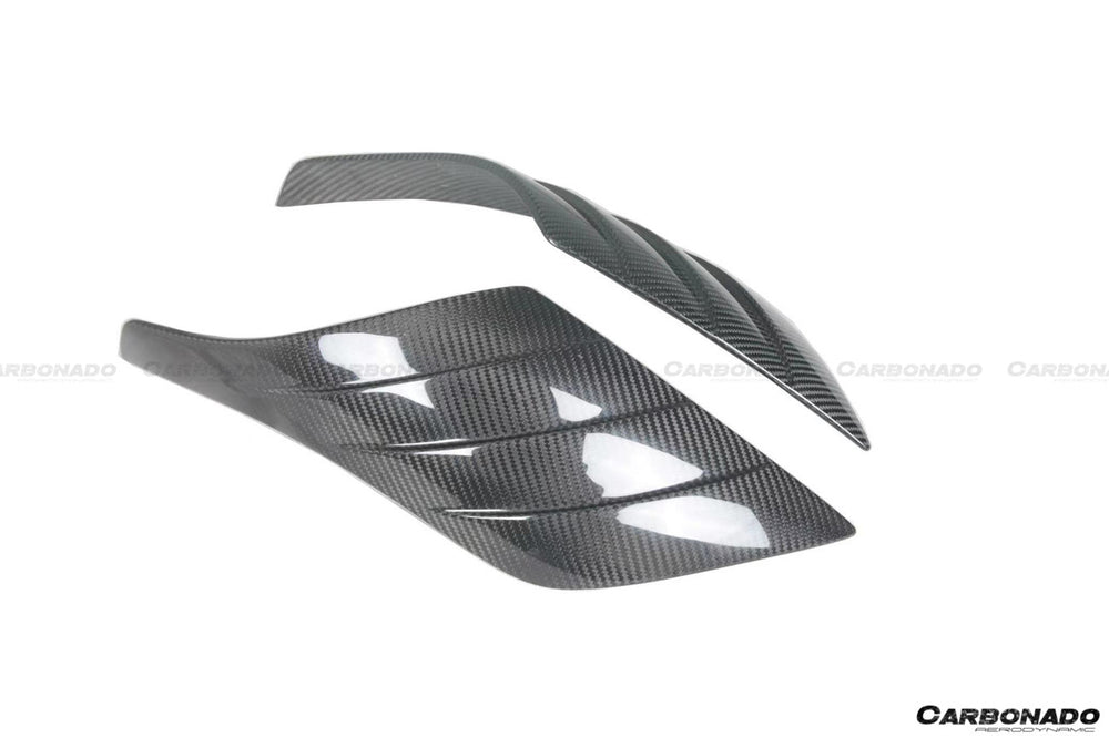 2020-UP Maserati MC20 SVD Style Dry Carbon Fiber Front Fender Patch