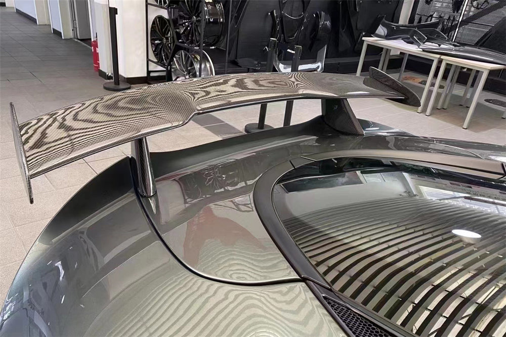 2020-2024 McLaren GT Only MS Style Dry Carbon Fiber Trunk Wing