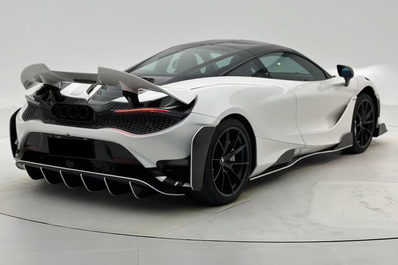 2017-2022 McLaren 720s Autoclave Carbon Fiber Rear Bumper and Wing ...