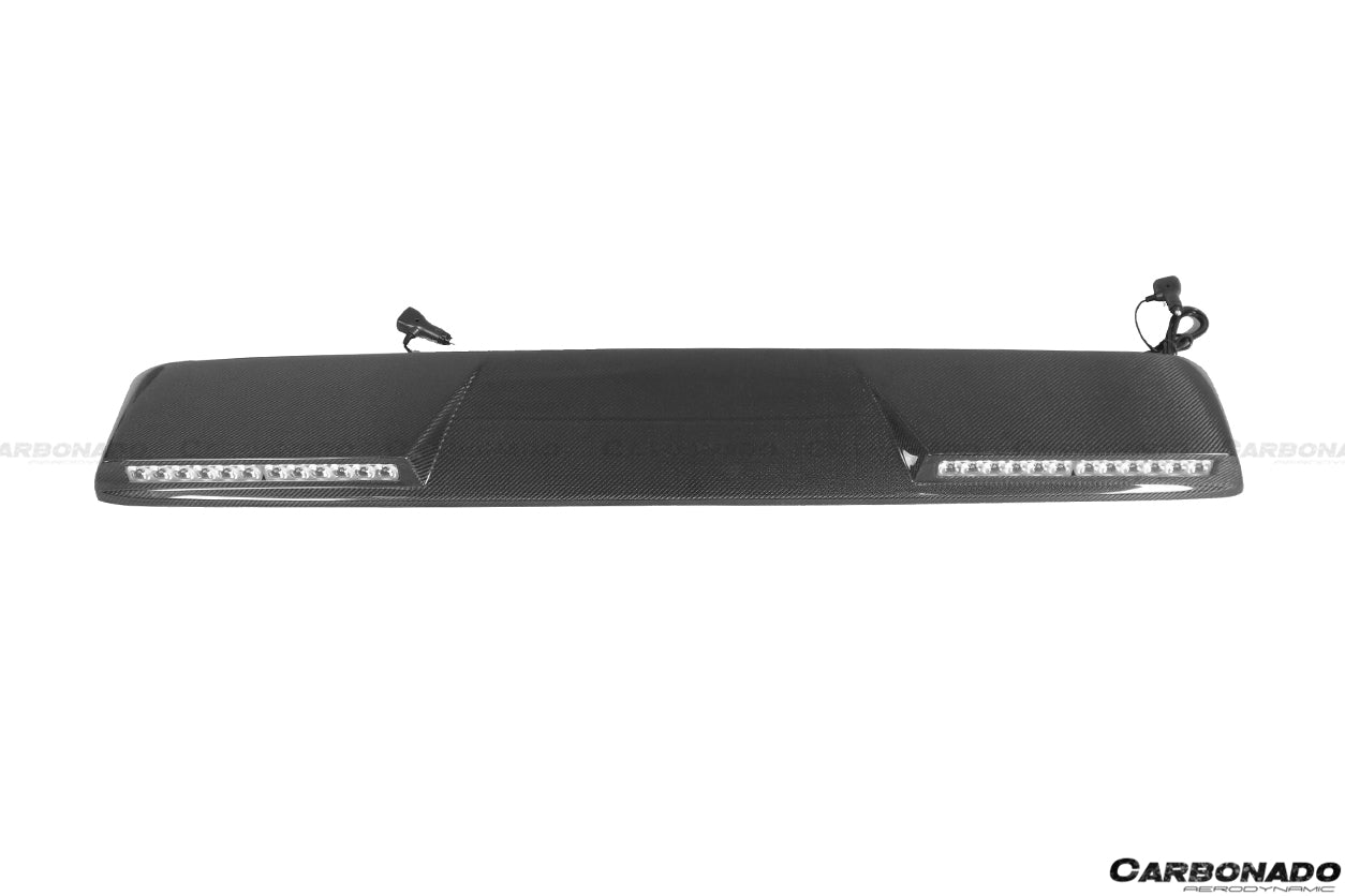 2019-2025 Mercedes Benz G-Class W464 | W465 G-Wagon BR Style Front Roof Spoiler | Fit G500,G550,G63 AMG - DarwinPRO Aerodynamics