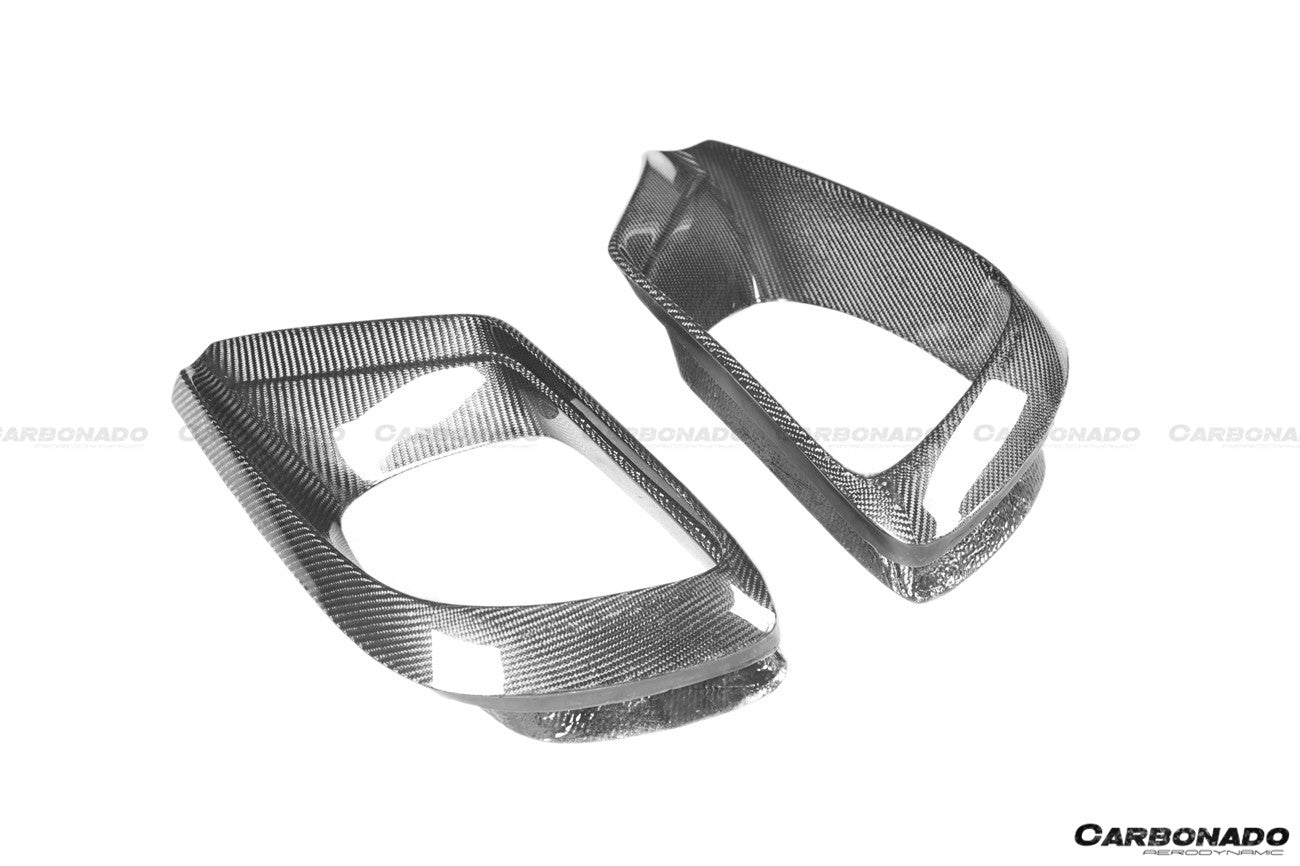 Ventilaciones de aire delanteras estilo BRS del Mercedes Benz S63 W222 Sedán 2017-2020