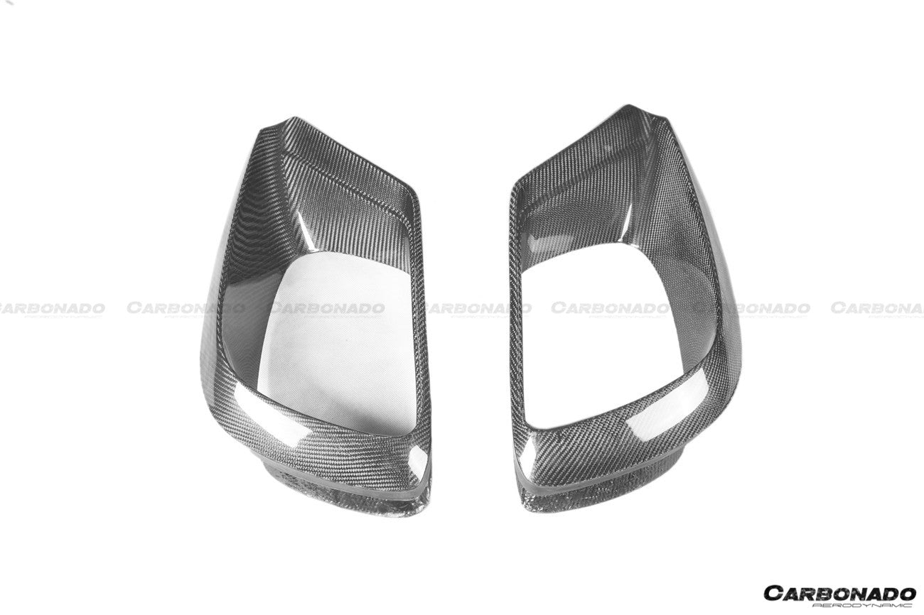 Ventilaciones de aire delanteras estilo BRS del Mercedes Benz S63 W222 Sedán 2017-2020