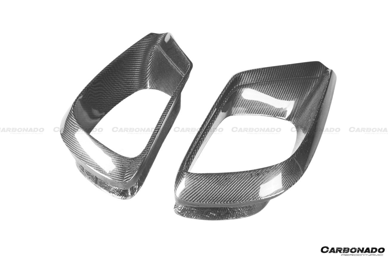 Ventilaciones de aire delanteras estilo BRS del Mercedes Benz S63 W222 Sedán 2017-2020