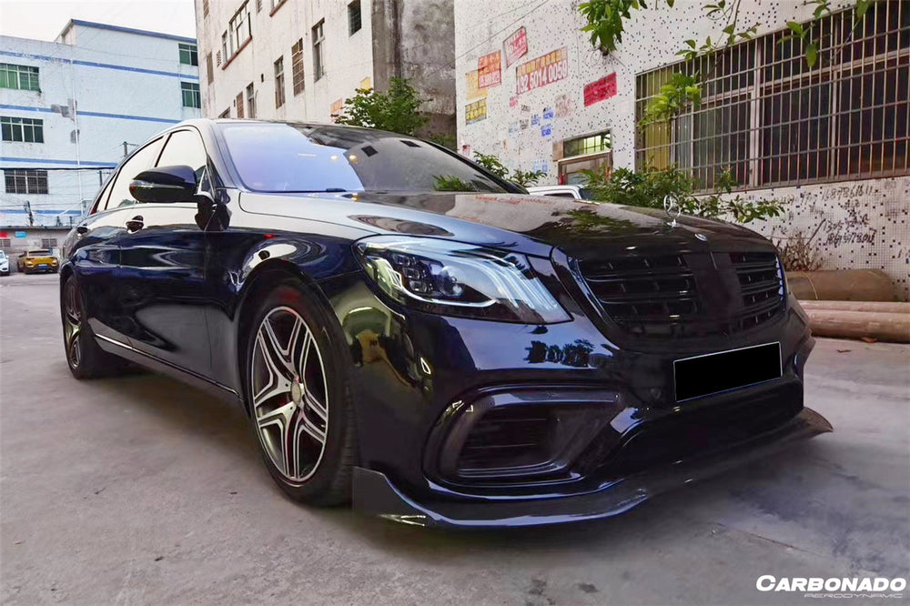2017-2020 Mercedes Benz S63 W222 Sedan BRS Style Front Lip
