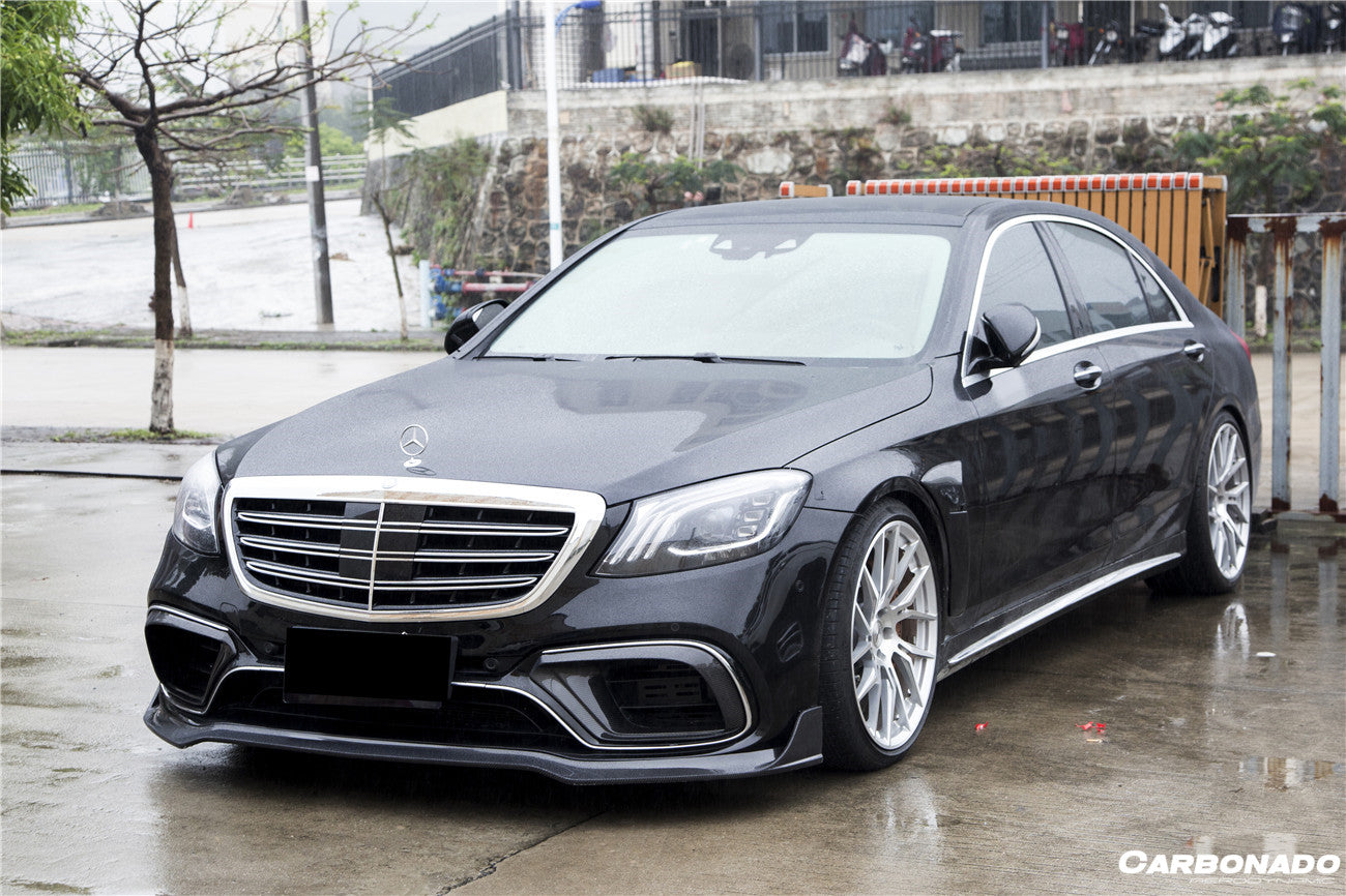 Ventilaciones de aire delanteras estilo BRS del Mercedes Benz S63 W222 Sedán 2017-2020