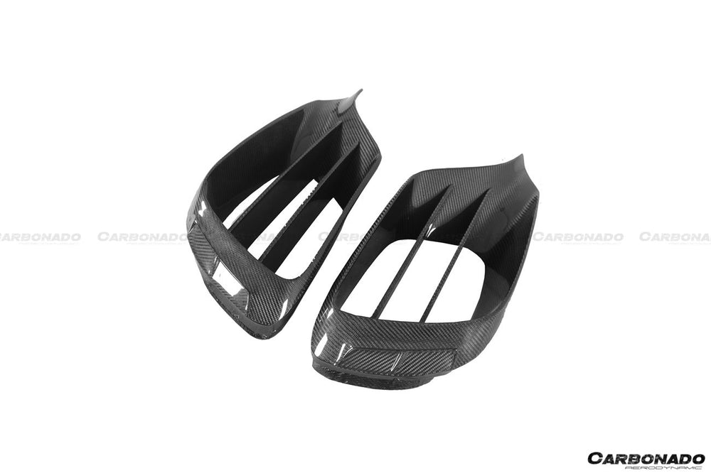 Ventilaciones de parachoques delantero estilo MSY del sedán Mercedes Benz S63 W222 2017-2020