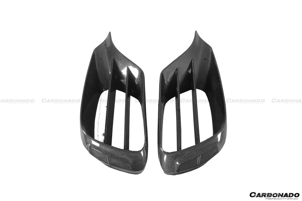 Ventilaciones de parachoques delantero estilo MSY del sedán Mercedes Benz S63 W222 2017-2020
