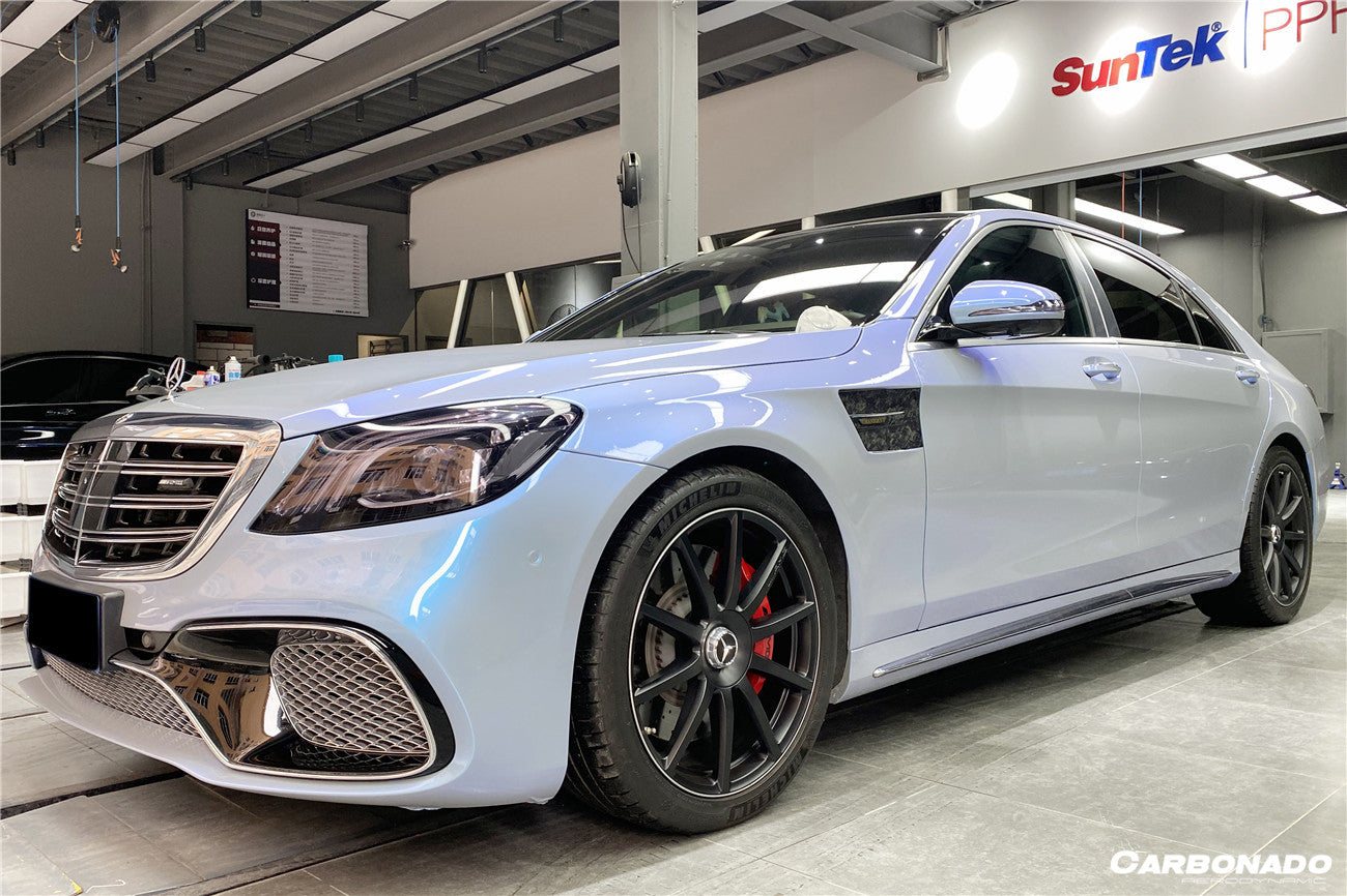 Guardabarros estilo MSY sedán Mercedes Benz S63 W222 2017-2020
