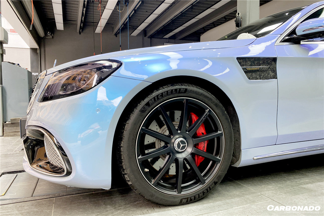 Guardabarros estilo MSY sedán Mercedes Benz S63 W222 2017-2020