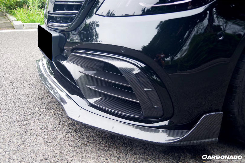 2017-2020 Mercedes Benz S63 W222 Sedan MSY Style Front Lip