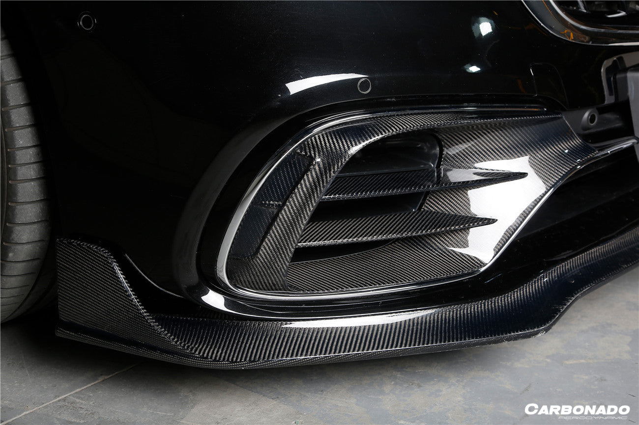 Ventilaciones de parachoques delantero estilo MSY del sedán Mercedes Benz S63 W222 2017-2020