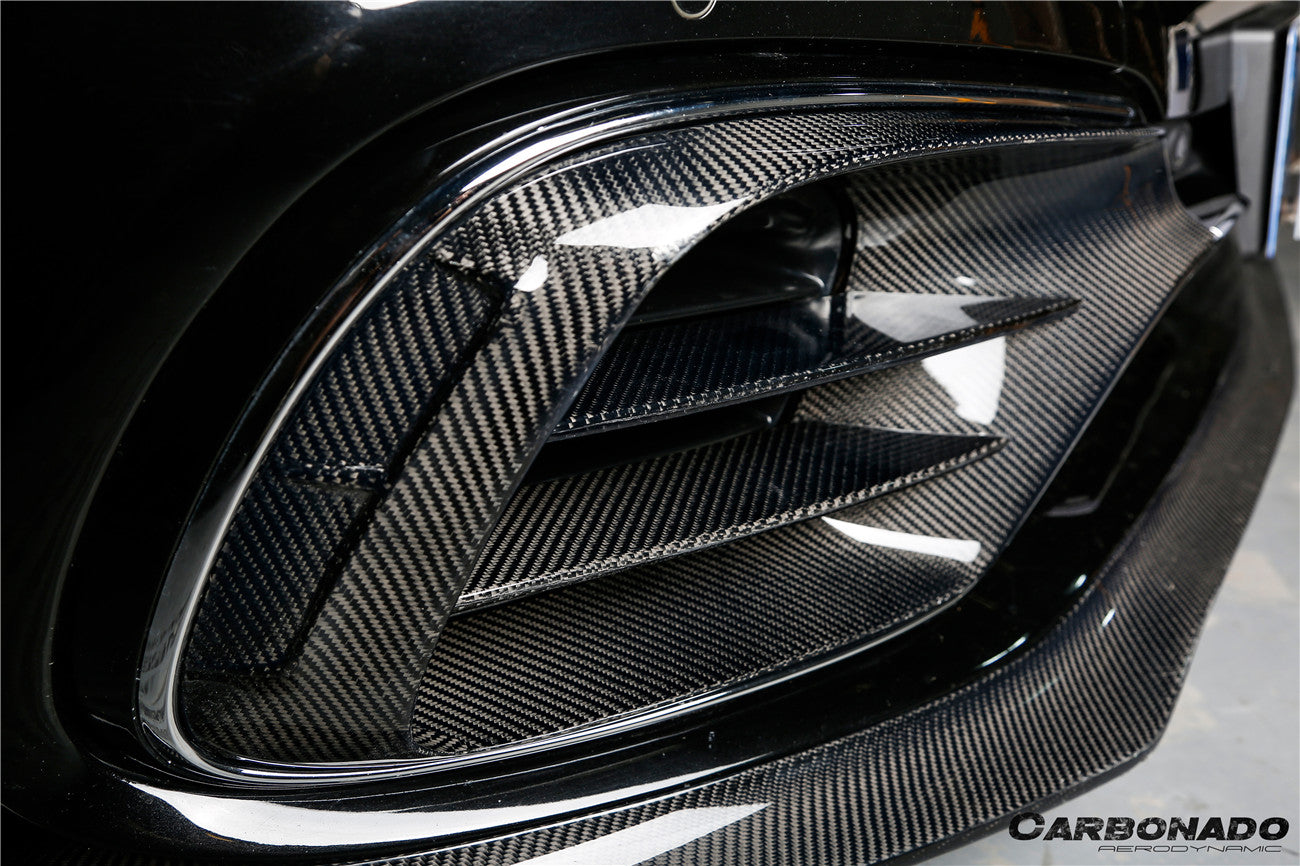 Ventilaciones de parachoques delantero estilo MSY del sedán Mercedes Benz S63 W222 2017-2020