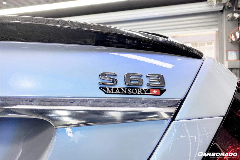 Alerón para maletero estilo Mercedes Benz S63 W222 Sedan MSY 2014-2020