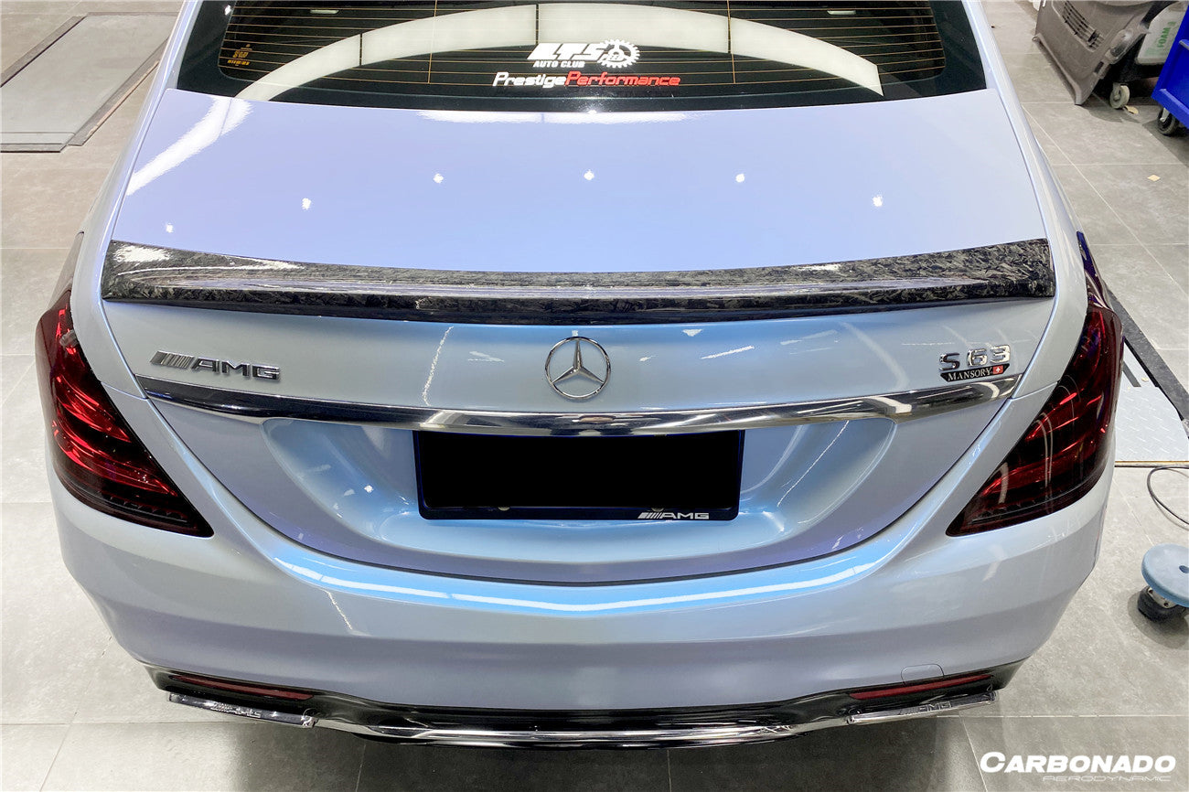 Alerón para maletero estilo Mercedes Benz S63 W222 Sedan MSY 2014-2020