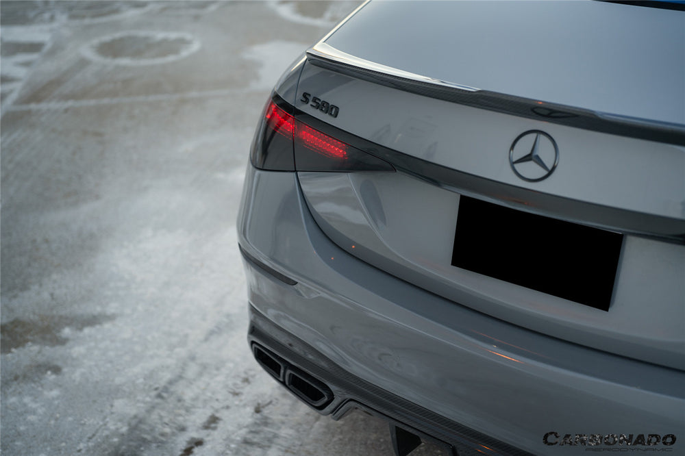 2021-UP Mercedes Benz S Class W223 Sedan MSY Style Trunk Spoiler Wing