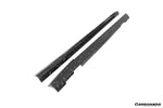  2008-2014 Mercedes Benz W204 C63 AMG Sedan VS Style Carbon Fiber Side Skirts 