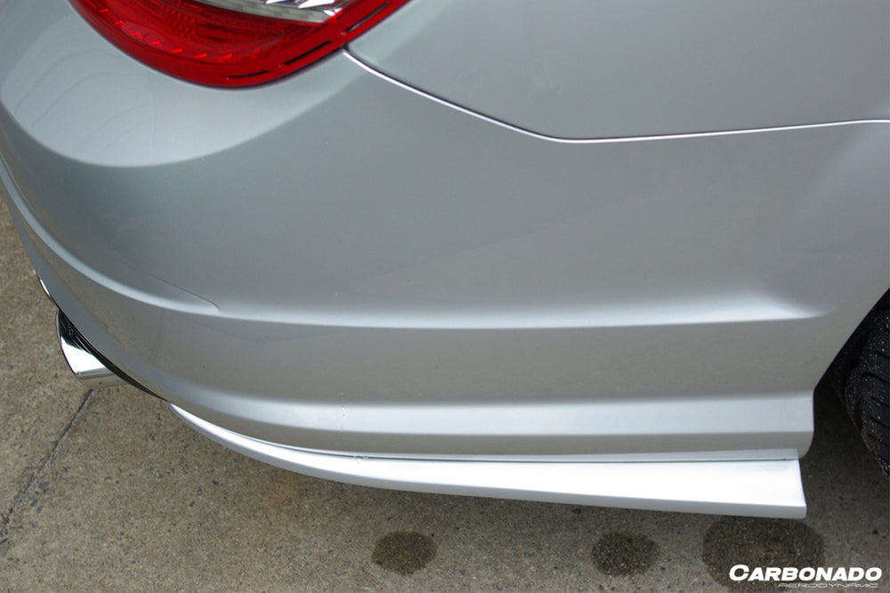 2012-2014 Mercedes Benz W204 C63 AMG RZS Style Carbon Fiber Rear Bumper Caps