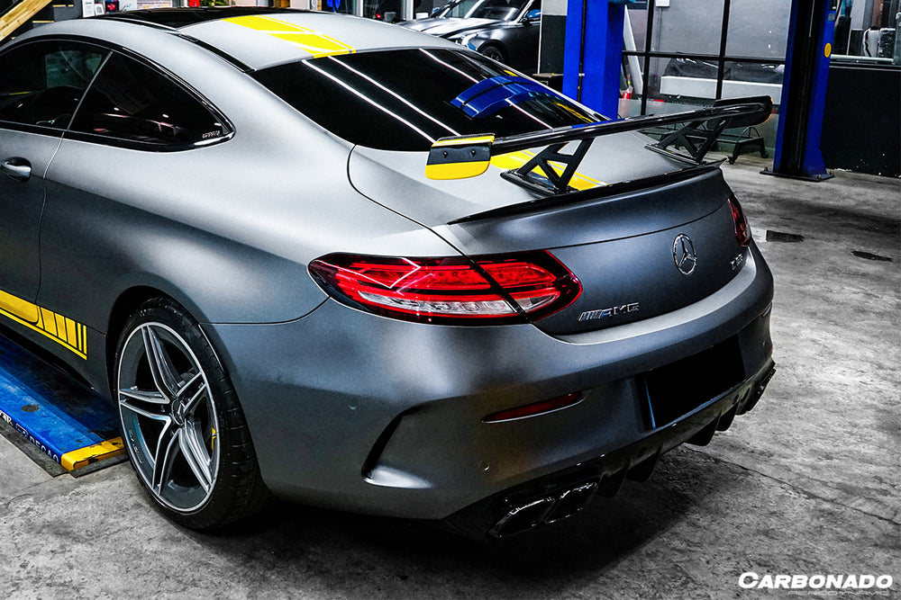 2015-2021 Mercedes Benz C-Class W205 Coupe Dp Style Trunk Spoiler Wing