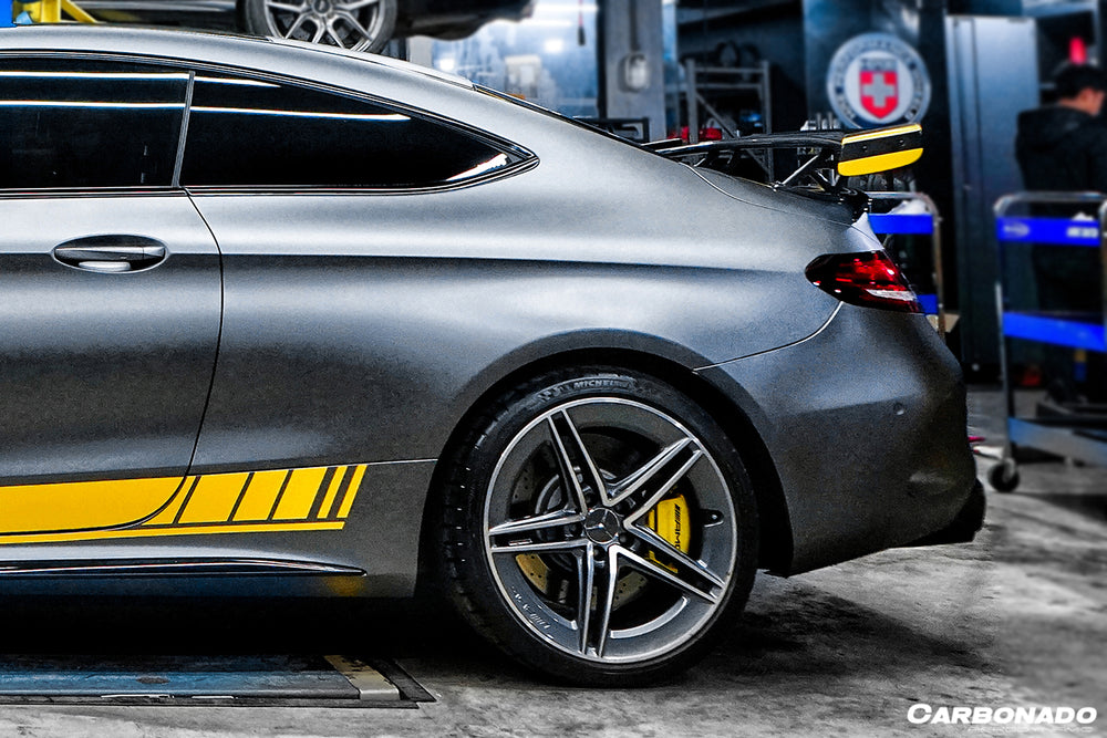 2015-2021 Mercedes Benz C-Class W205 Coupe Dp Style Trunk Spoiler Wing
