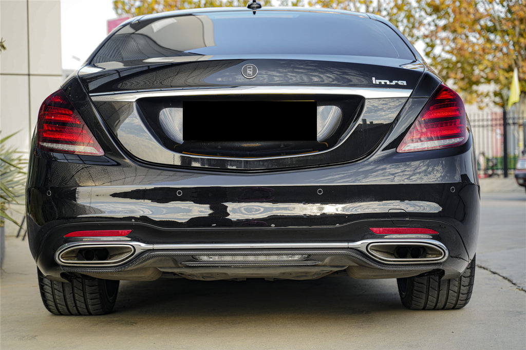 Carbonado 2018-2020 Mercedes Benz W222 Facelift Sedan IA Style Rear ...