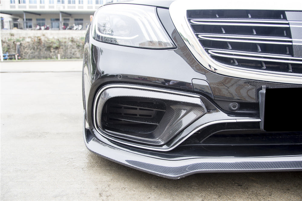 Ventilaciones de aire delanteras estilo BRS del Mercedes Benz S63 W222 Sedán 2017-2020