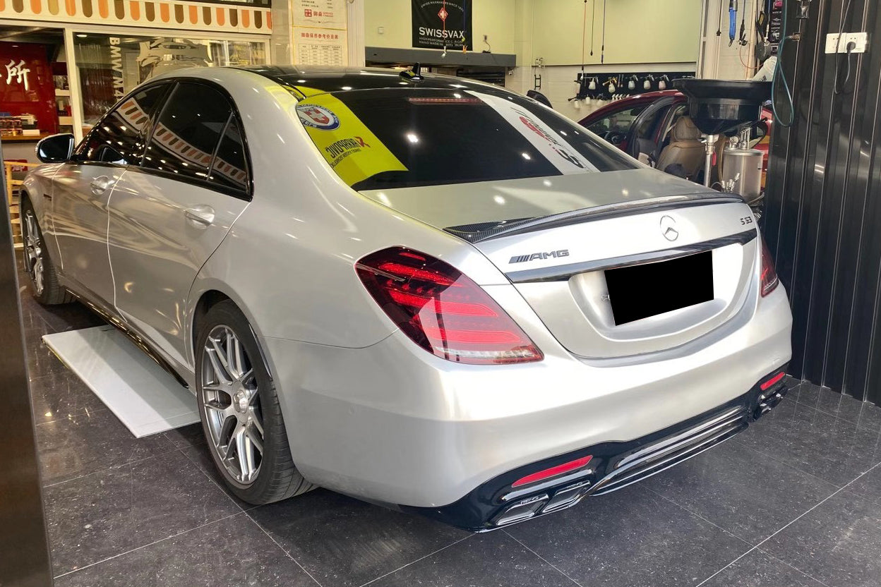 Alerón para maletero estilo Mercedes Benz S63 W222 Sedan MSY 2014-2020